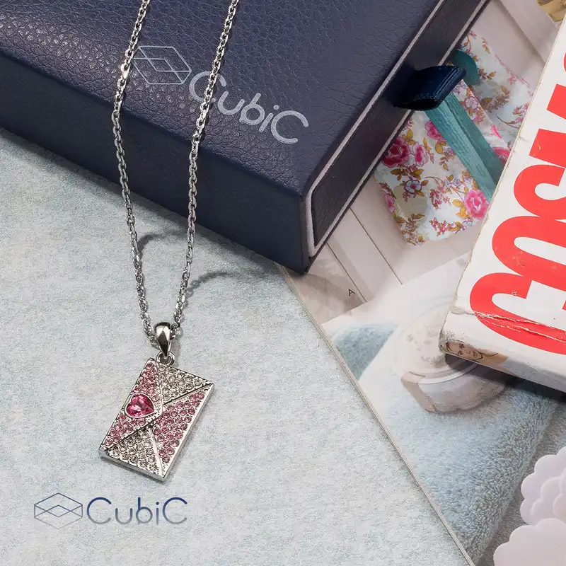 گردنبند زنانه کوبیک مدل QN-70798