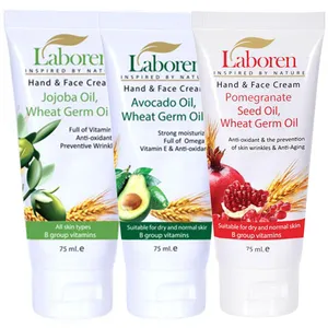 مجموعه کرم مرطوب کننده لابورن مدل Pomegranate Avacado Jojoba مجموعه 3 عددی
