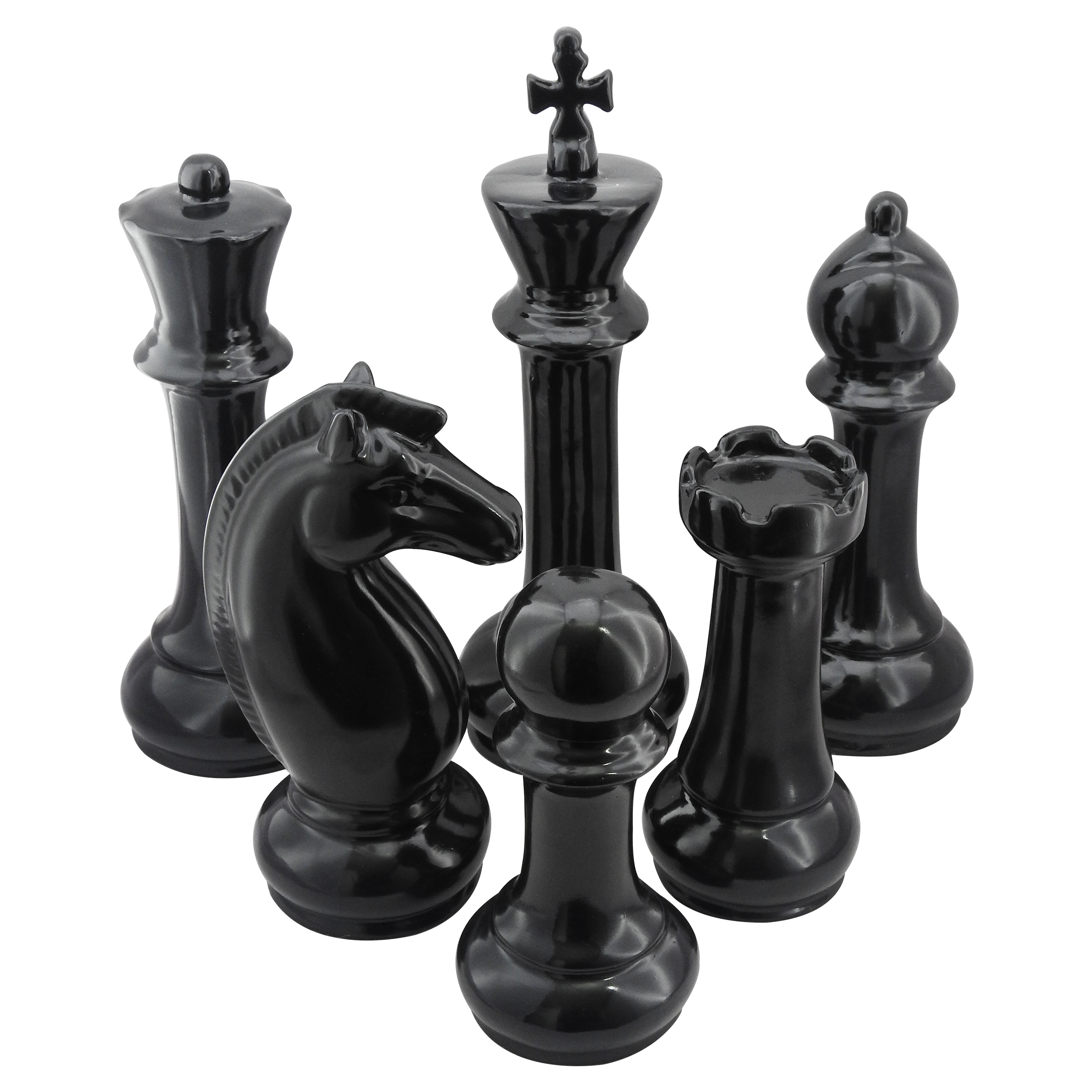 مهره شطرنج دکوری مدل پارادایس مجموعه 6 عددی