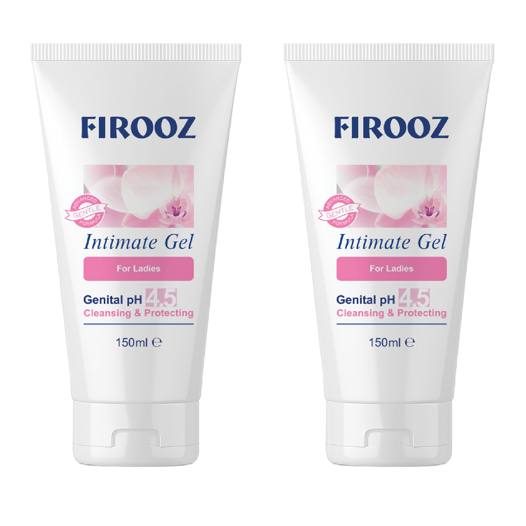 ژل بهداشتی بانوان فیروز مدل Ladies Intimate حجم 150 میلی لیتر بسته 2 عددی