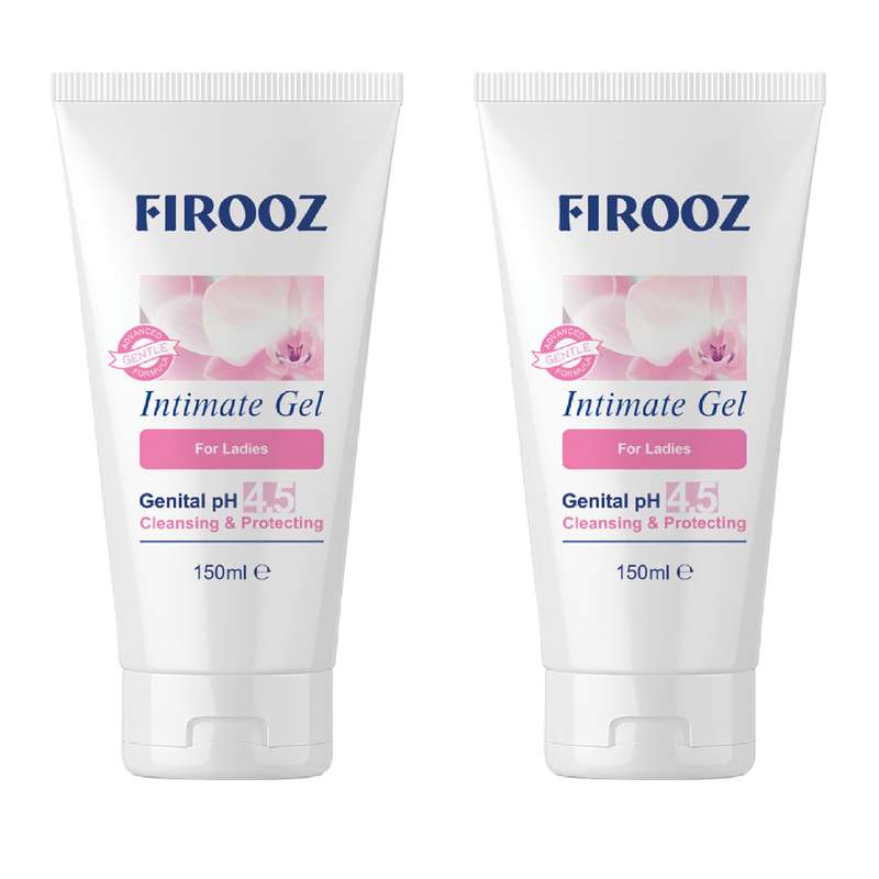 ژل بهداشتی بانوان فیروز مدل Ladies Intimate حجم 150 میلی لیتر بسته 2 عددی