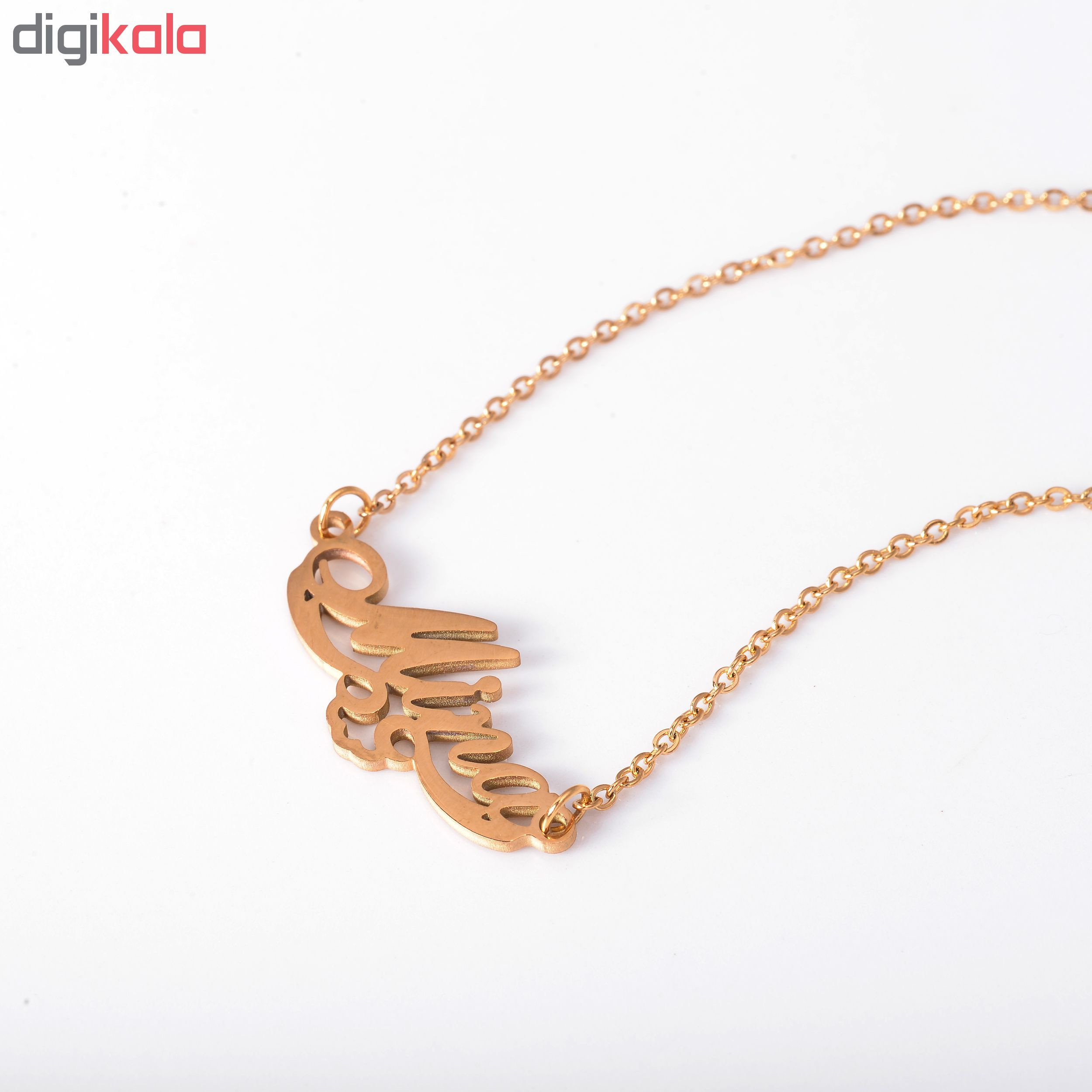 گردنبند طرح اسم مینا کد GA1083 تک سایز گردنبند طرح اسم مینا کد GA1083 تک سایز