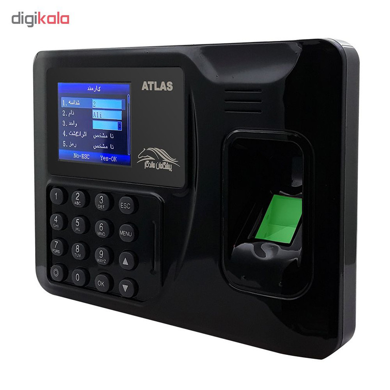 دستگاه حضور و غیاب پیشگامان ماندگار مدل Atlas-5