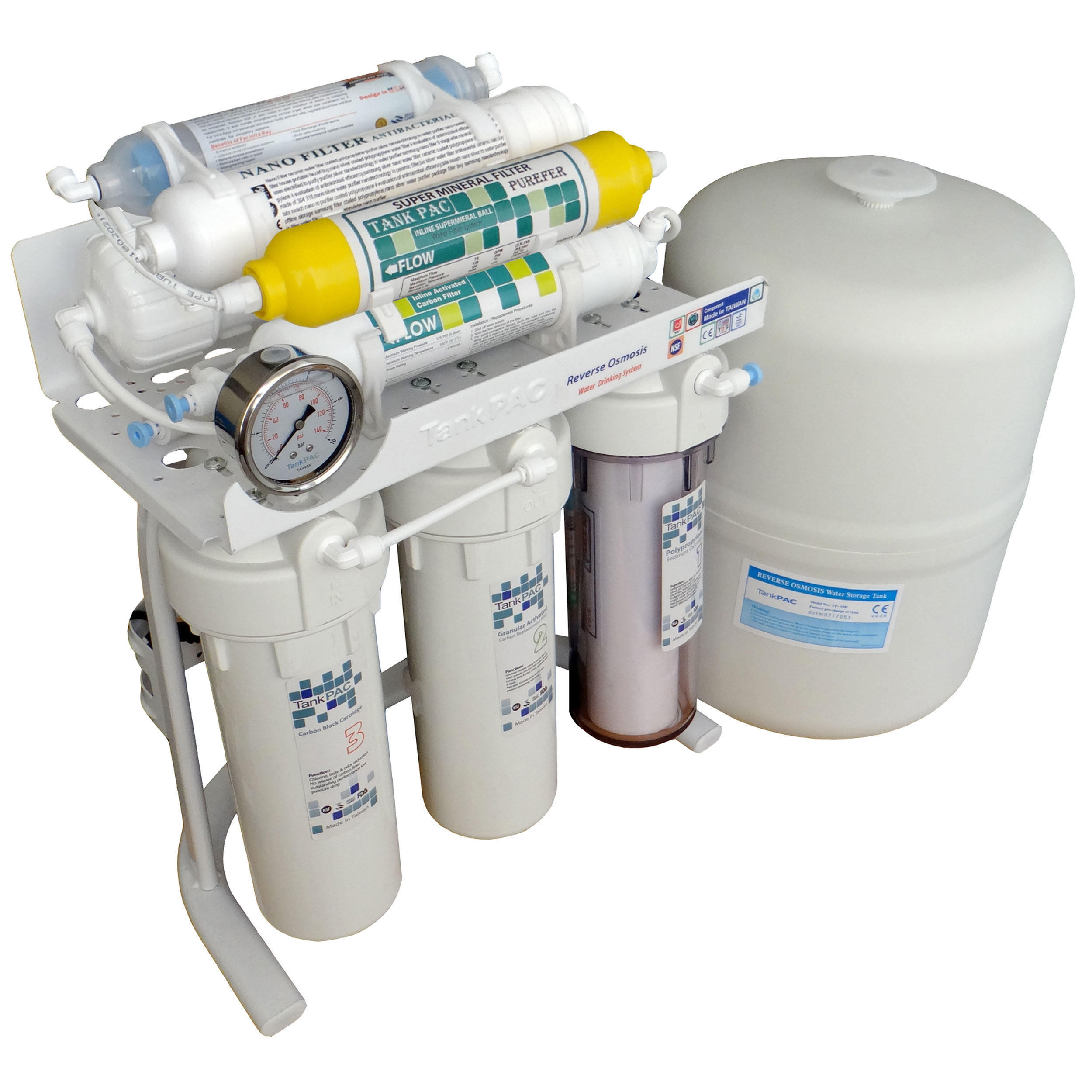 دستگاه تصفیه آب خانگی تانک پک مدل RO-TP3600