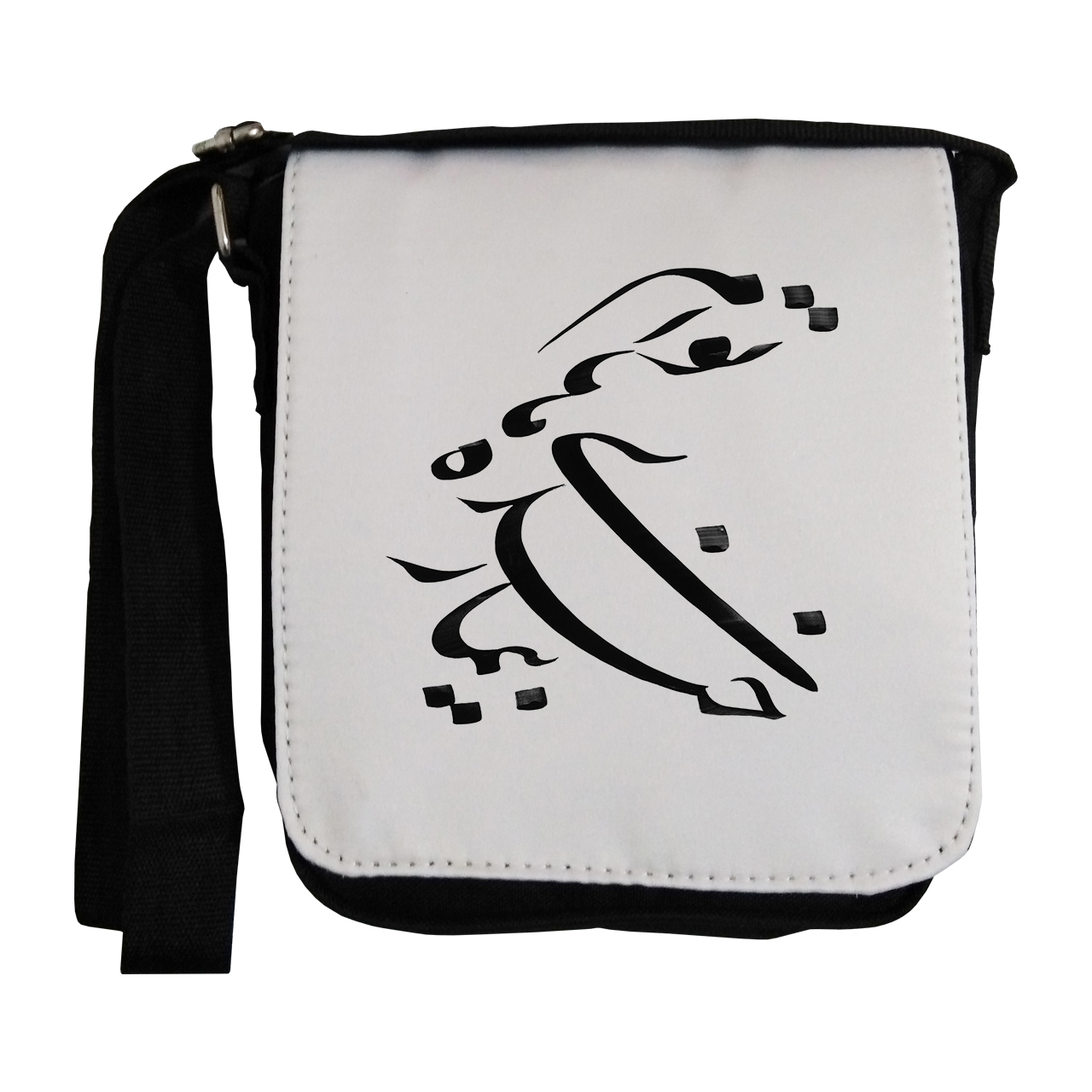 کیف دوشی مردانه طرح خوشنویسی مدل EKM12