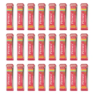نوک مداد نوکی پییرسز کد PZW0128 مدل ژینس قطر 0.5 میلی متر بسته 24 عددی