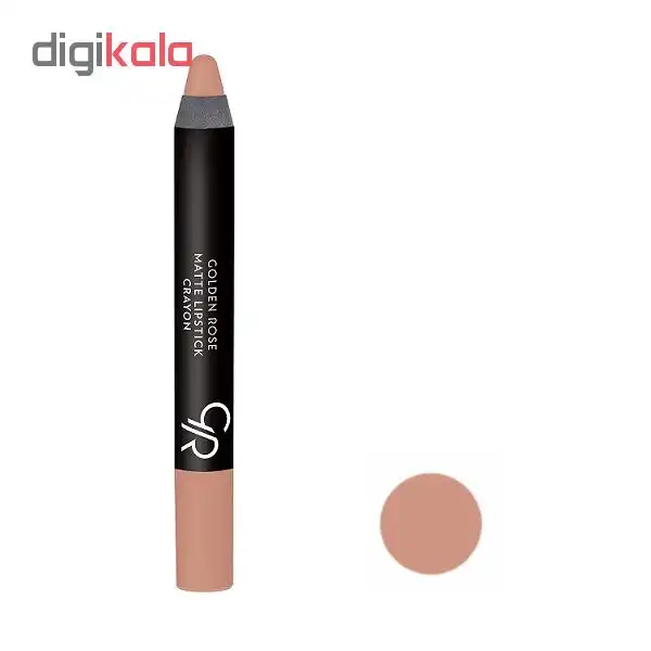 رژلب مدادی گلدن رز مدل Crayon شماره 15