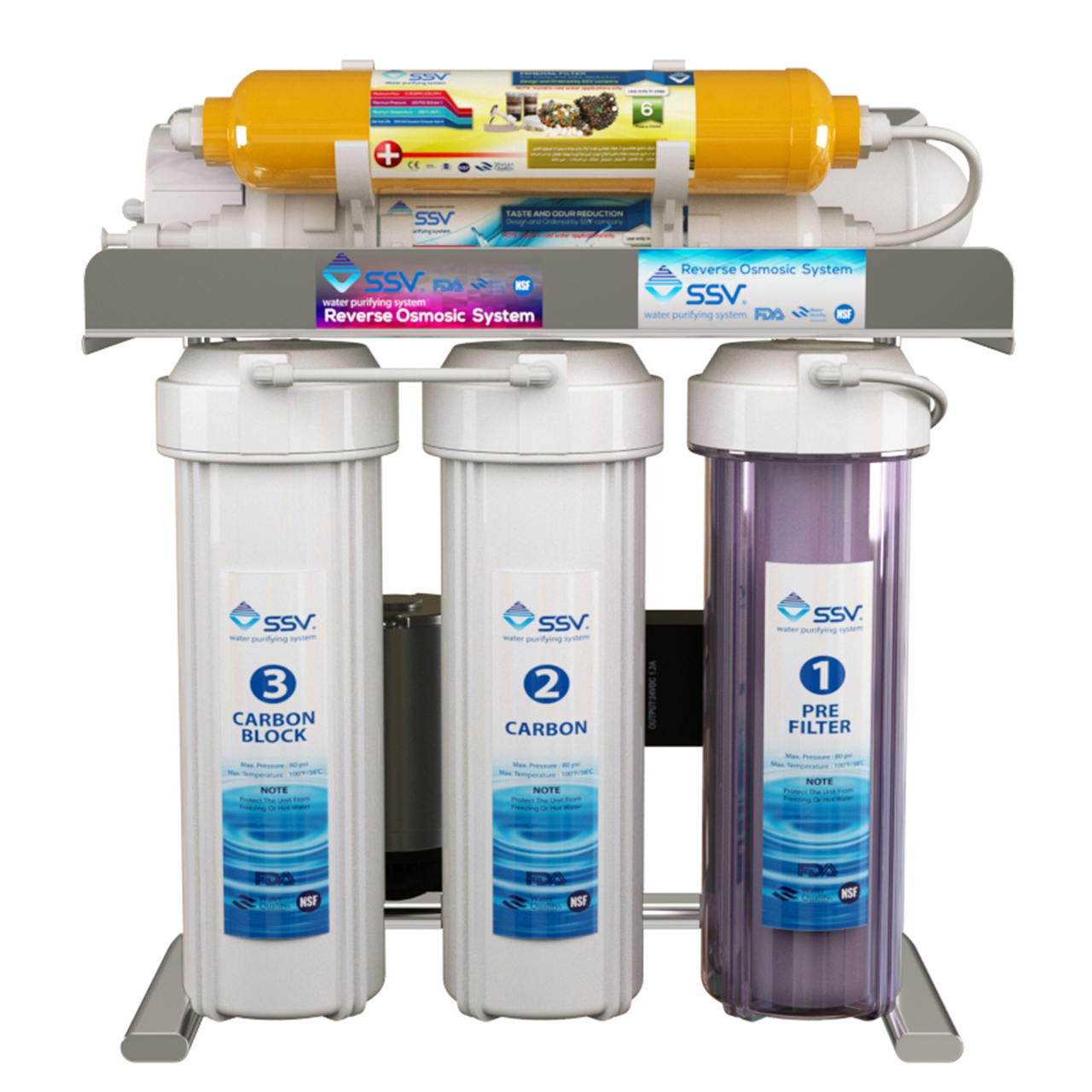 تصفیه کننده آب خانگی اس اس وی مدل SuperClear X600
