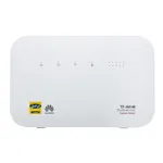 مودم 4G خانگی ایرانسل مدل TF-i60 H1 همراه با سیم کارت دوقلو، پشتیبانی از TD-LTE و نسل 4.5، اتصال همزمان 32 کاربر، چهار SSID مجزا، پورت WAN، ارسال و دریافت SMS، استاندارد LTE Cat 6 و پورت تلفن RJ11
