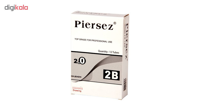 نوک مداد نوکی پییرسز کد PZW0140 قطر 2 میلی متر بسته 12 عددی نوک مداد نوکی پییرسز کد PZW0140 قطر 2 میلی متر بسته 12 عددی