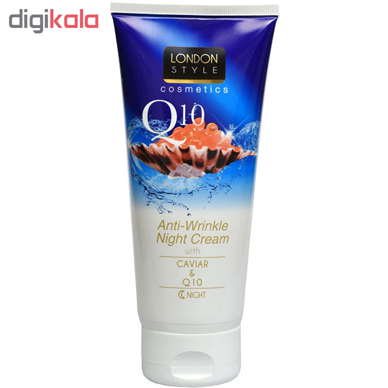 کرم ضد چروک شب لندن استایل مدل Caviar & Q10 حجم 150 میلی لیتر کرم ضد چروک شب لندن استایل مدل Caviar & Q10 حجم 150 میلی لیتر