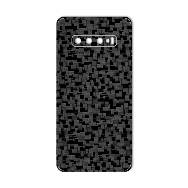 برچسب پوششی ماهوت طرح Silicon-Texture مناسب برای گوشی موبایل سامسونگ Galaxy S10 PLUS