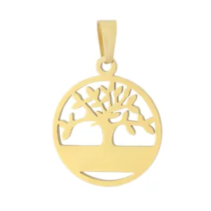 Mika Jewellery 0110009 18K Gold Tree Pendant