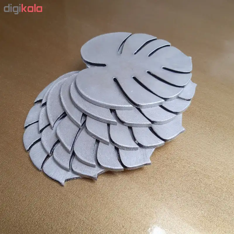 زیرلیوانی طرح برگ مدل Z08