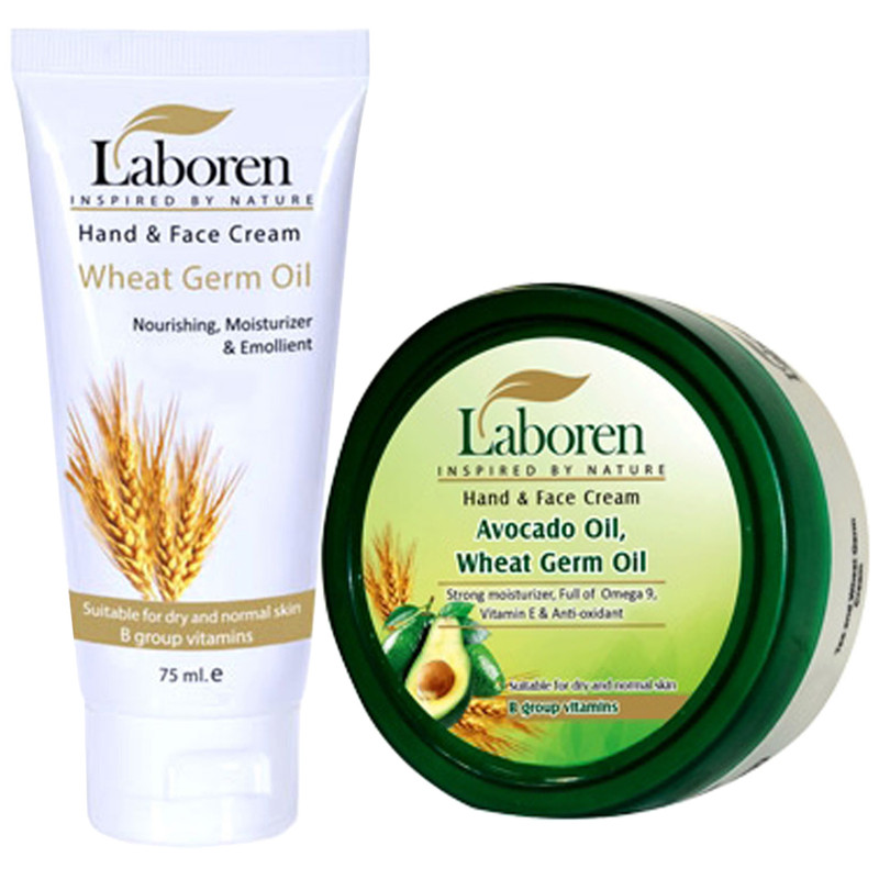 مجموعه کرم مرطوب کننده لابورن مدل Avacado Wheat مجموعه 2 عددی