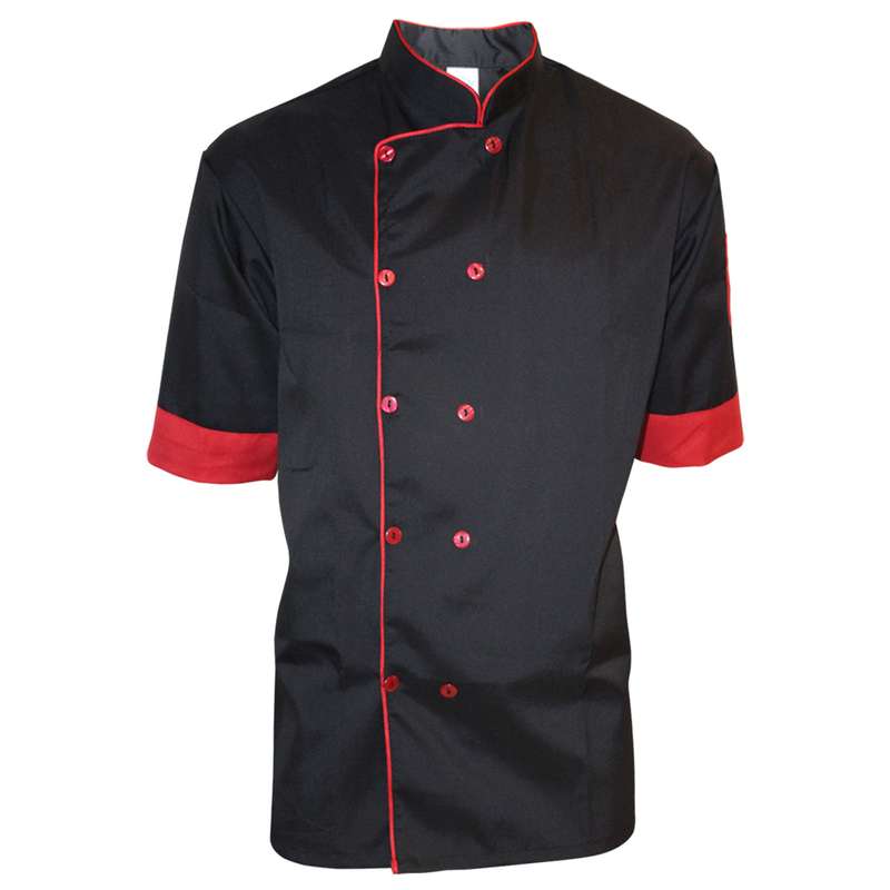 لباس کار مدل 2 IGD Chef رنگ مشکی لباس کار مدل 2 IGD Chef رنگ مشکی
