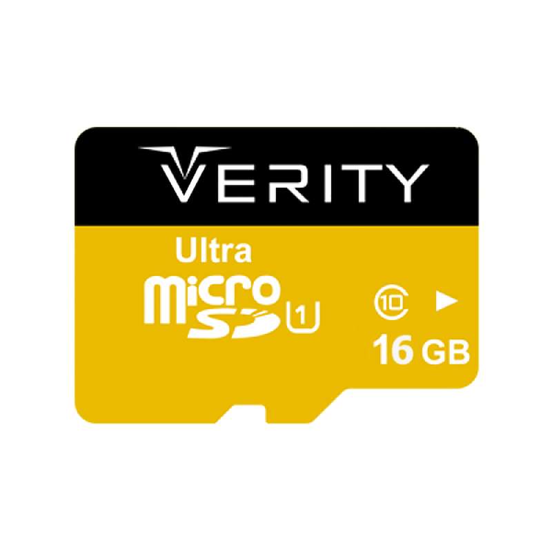 کارت حافظه microSDHC وریتی کلاس 10 استاندارد UHS-I U1 سرعت 95MBps ظرفیت 16 گیگابایت به همراه آداپتور SD کارت حافظه microSDHC وریتی کلاس 10 استاندارد UHS-I U1 سرعت 95MBps ظرفیت 16 گیگابایت به همراه آداپتور SD
