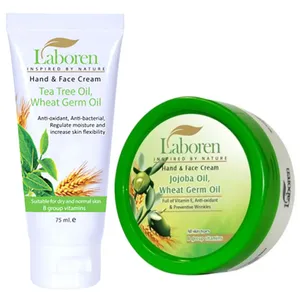 مجموعه کرم مرطوب کننده لابورن مدل  Jojoba & Tee مجموعه 2 عددی