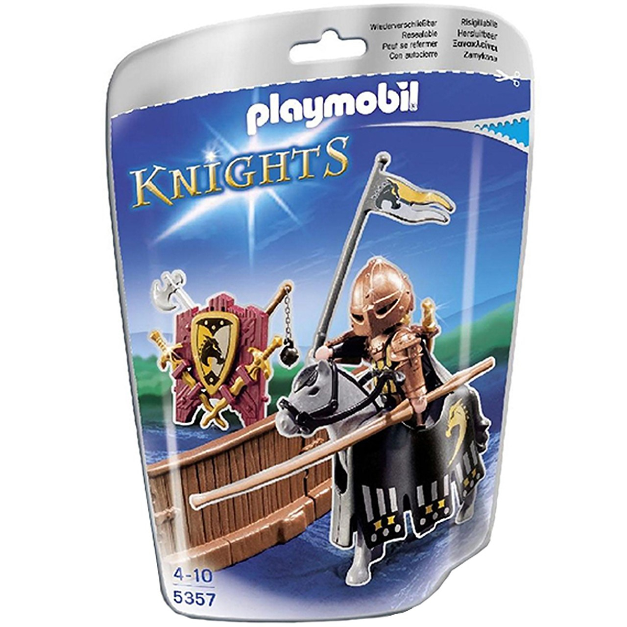 ساختنی پلی‌ موبیل مدل Wild Horse Tournament Knight 5357