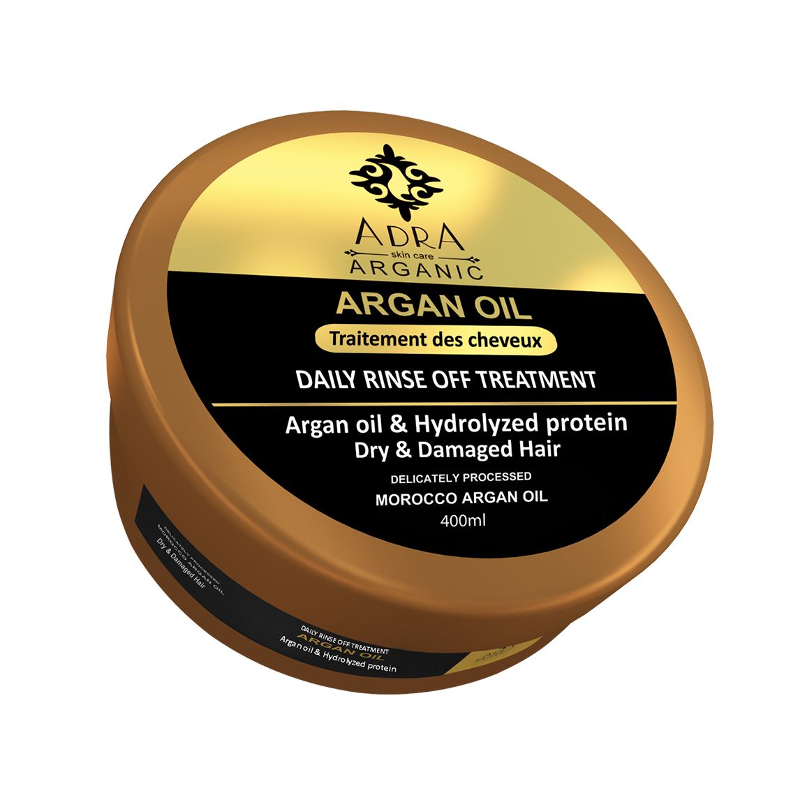 ماسک مو آدرا مدل Argan Oil حجم 400 میلی لیتر -  - 1