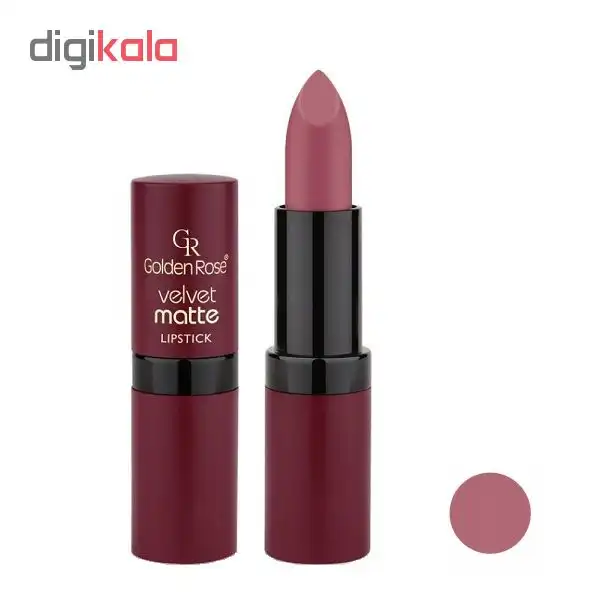 رژلب گلدن رز مدل Velvet شماره 14