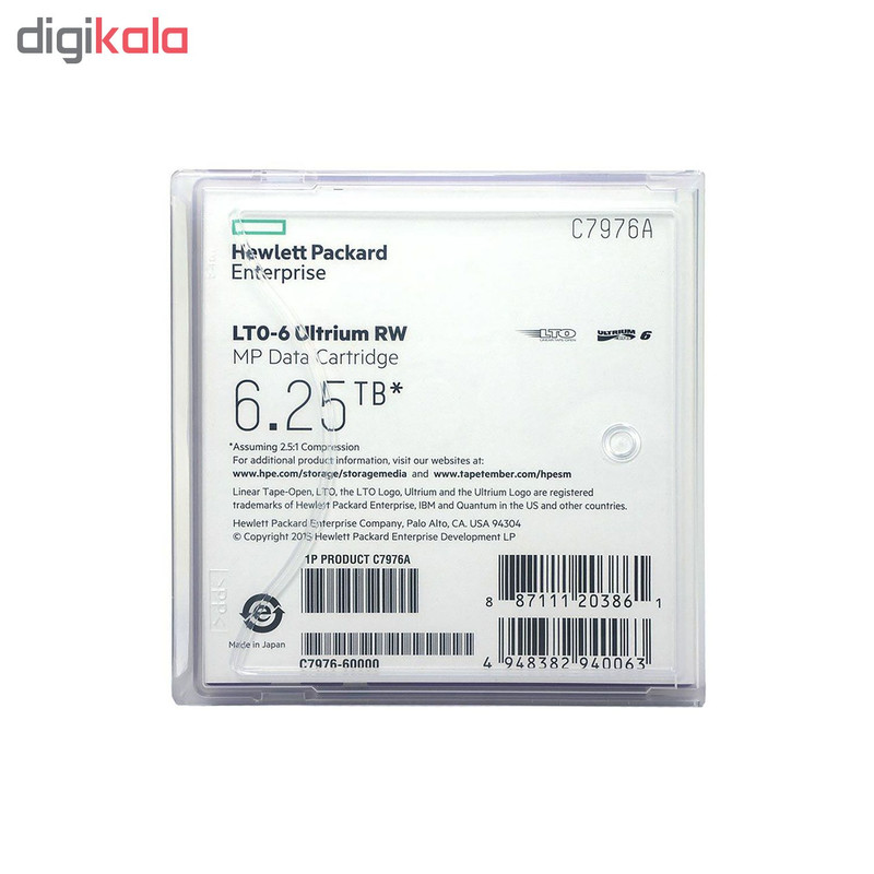 دیتا کارتریج اچ پی مدل LTO6 C7976A