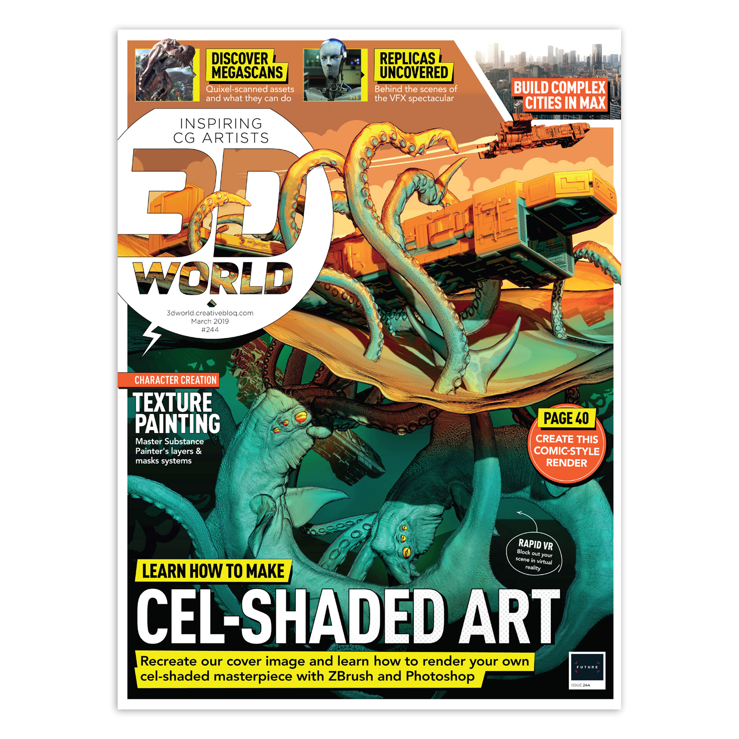 مجله 3D World مارچ 2019