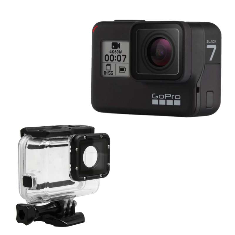 دوربین فیلم برداری ورزشی گوپرو مدل HERO7 Black Quick Stories به همراه لوازم جانبی پلوز دوربین فیلم برداری ورزشی گوپرو مدل HERO7 Black Quick Stories به همراه لوازم جانبی پلوز