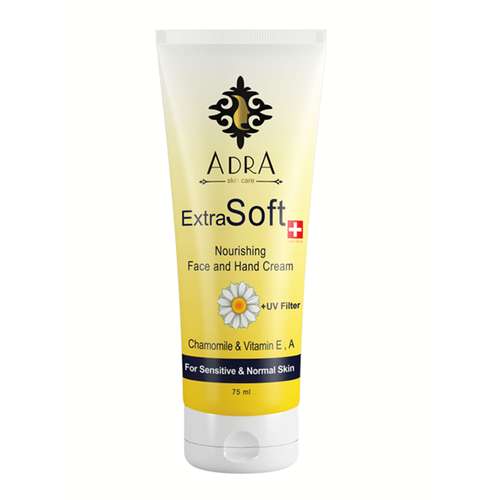 کرم مرطوب کننده دست و صورت آدرا مدل Chamomile حجم 75 میلی لیتر
