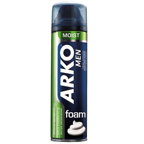 فوم اصلاح آرکو مدل Moist حجم 200 میلی لیتر فوم اصلاح آرکو مدل Moist حجم 200 میلی لیتر