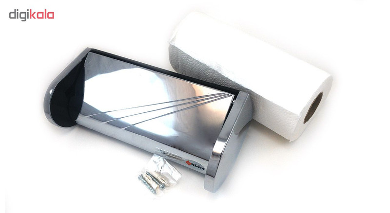 پایه رول دستمال کاغذی مبین مدل آوا کد 2043