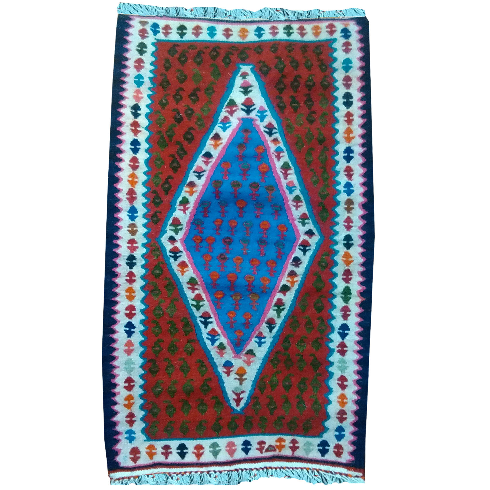 گلیم دستبافت طرح هرسین کد 1500098