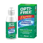 محلول شستشوی لنز اپتی فری مدل Opti Free Express حجم 120 میلی لیتر