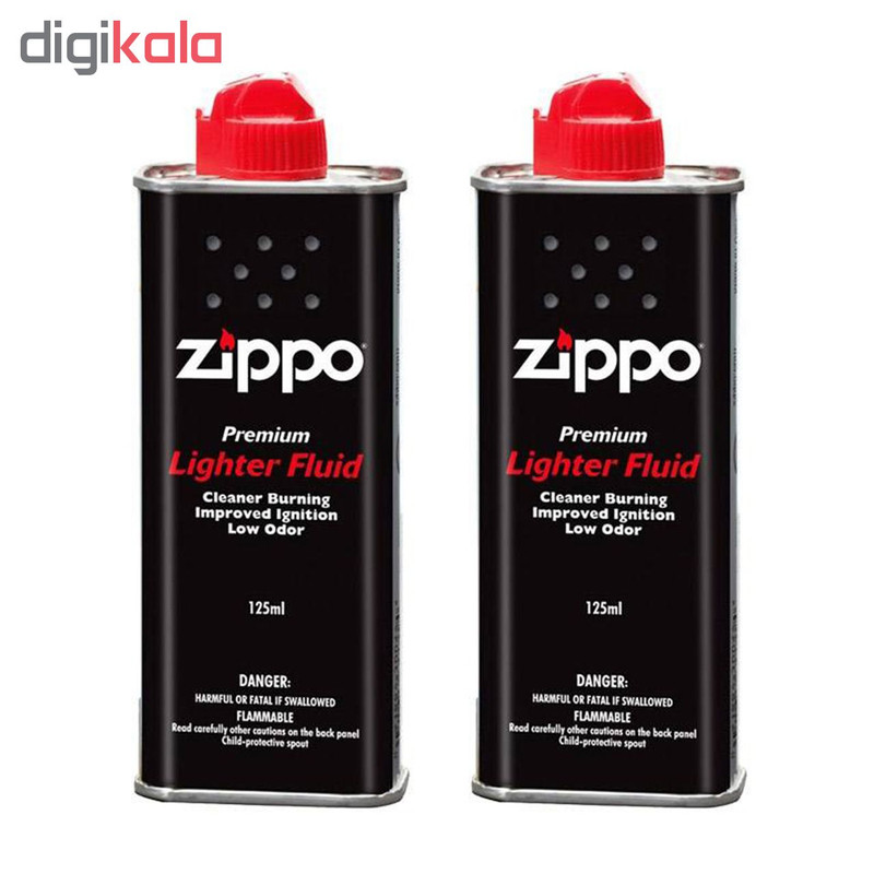 بنزین فندک زیپو مدل 125ML بسته 2 عددی