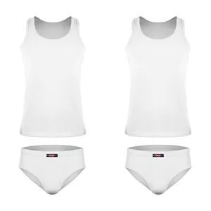 ست لباس زیر مردانه کیان تن پوش مدل Classic W کد 004 مجموعه 2 عددی