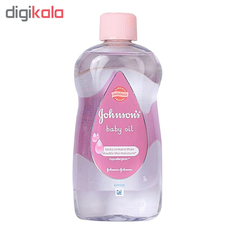 روغن بچه جانسون مدل Baby Oil حجم 500 میلی لیتر