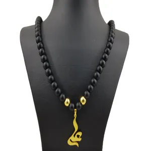 گردنبند مردانه طرح علی کد 095 تک سایز