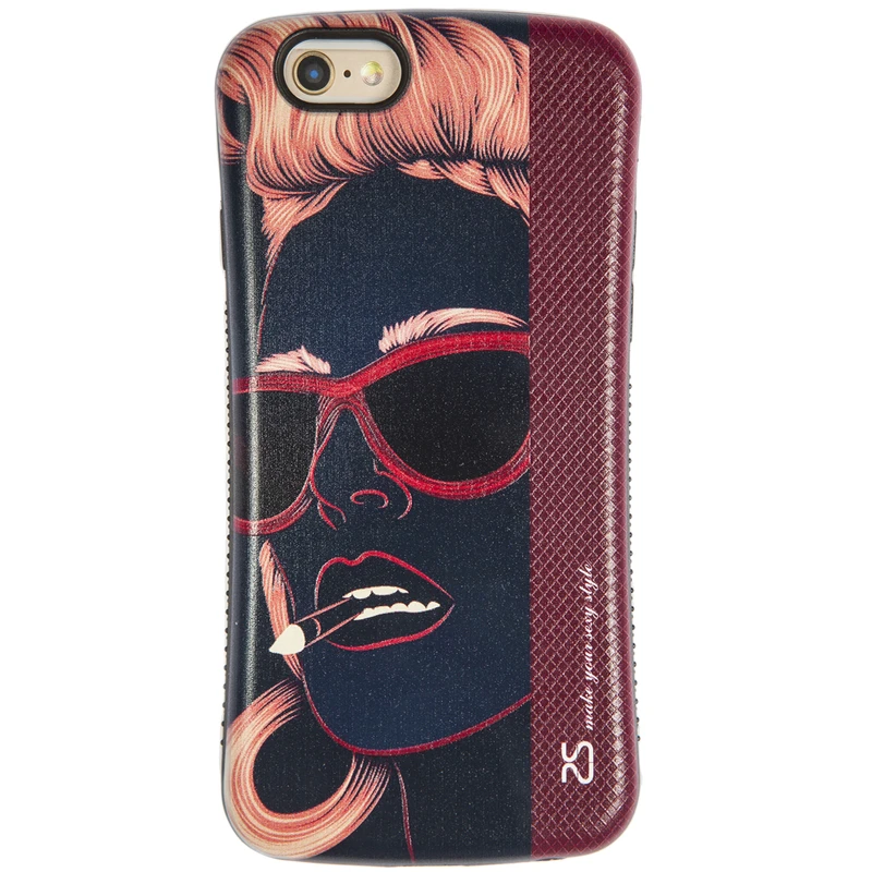 کاور شل استایل طرح the face مناسب برای گوشی موبایل اپل iPhone 6/ 6s