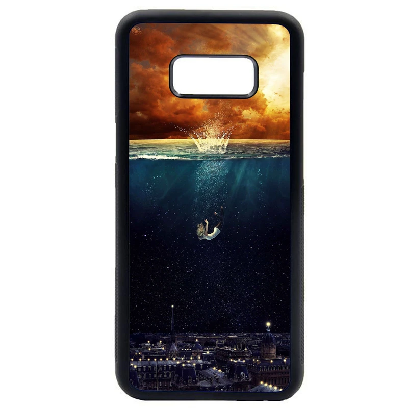 کاور طرح نقاشی کد 8153 مناسب برای گوشی موبایل سامسونگ galaxy s8 plus