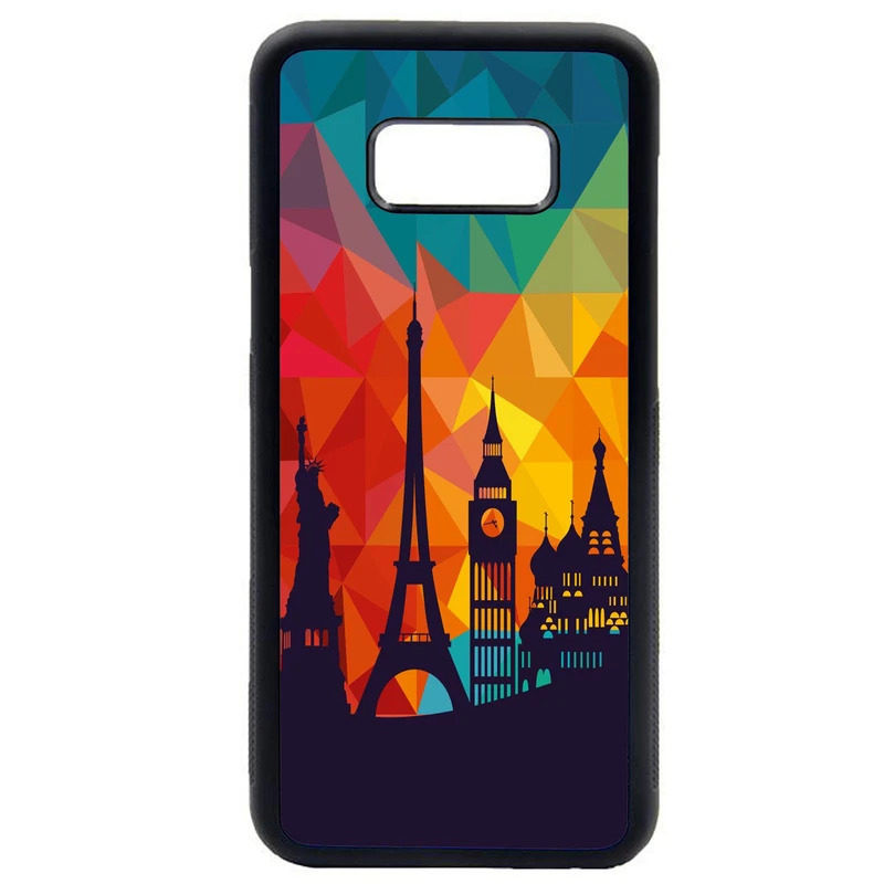 کاور طرح جهانگردی کد 8180 مناسب برای گوشی موبایل سامسونگ galaxy s8 plus