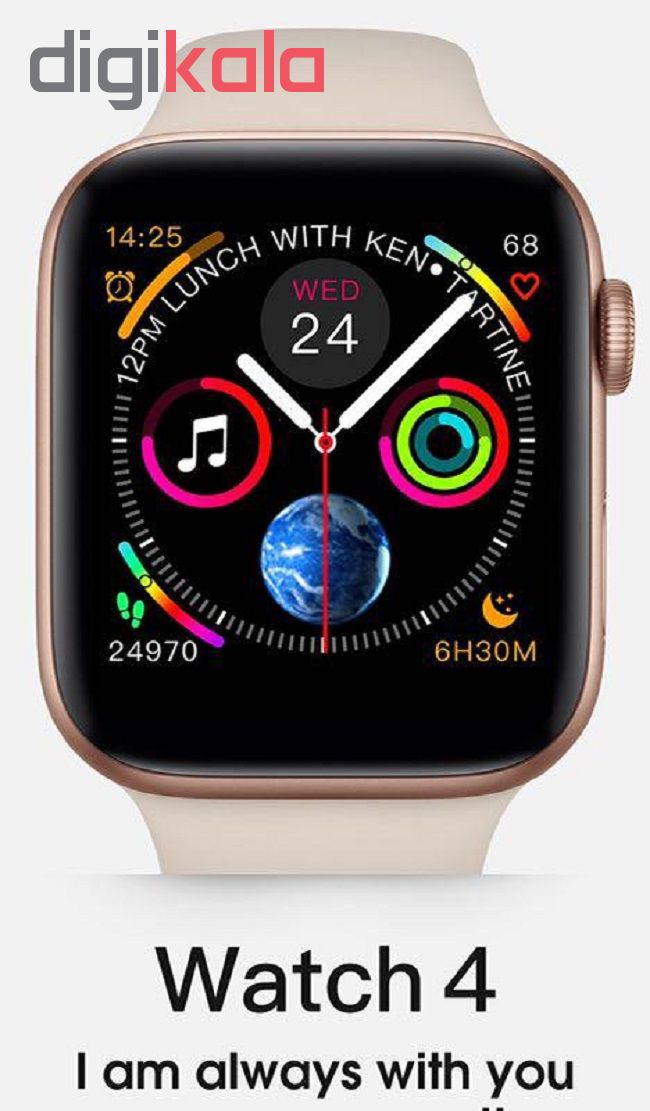 ساعت هوشمند مدل watch4 plus 2020