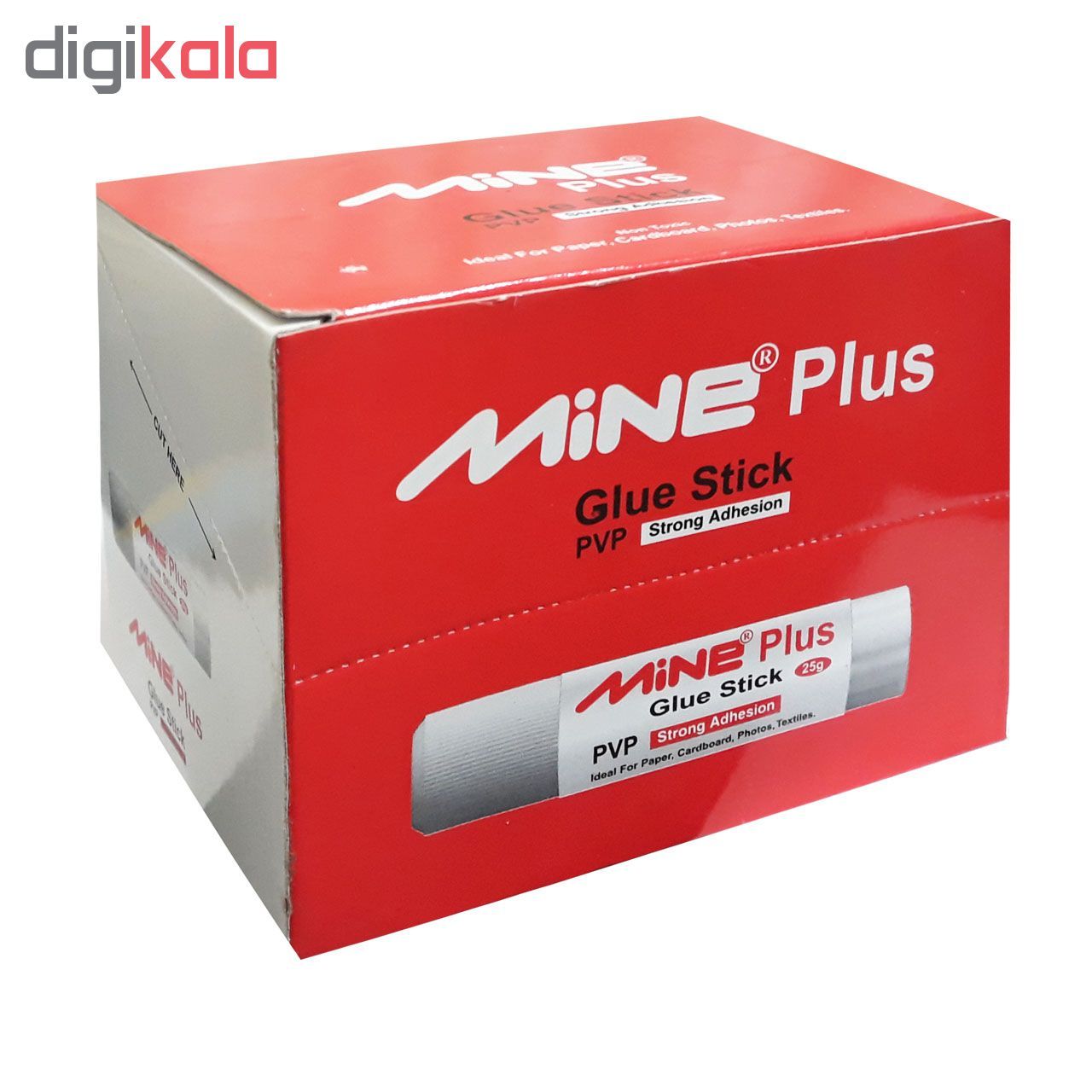 چسب ماتیکی ماین مدل MI-4252 حجم 25 گرم بسته 20 عددی