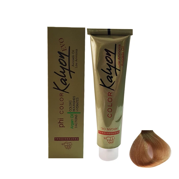 رنگ مو کالیون سری طبیعی شماره N8 حجم 125 میلی لیتر رنگ بلوندخیلی روشن