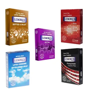 کاندوم لیمورکس مدل 5BK مجموعه 5 عددی