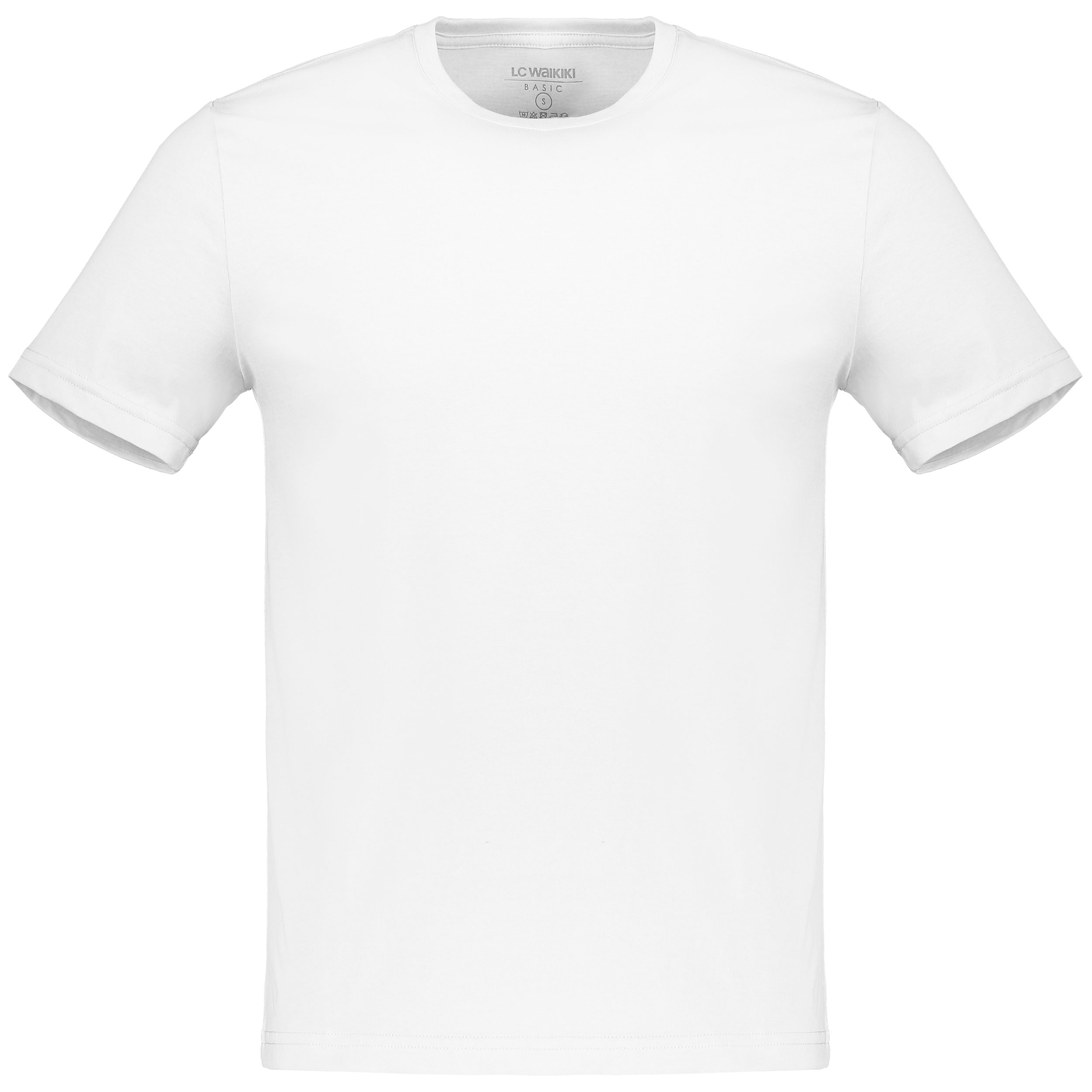 تی شرت مردانه ال سی وایکیکی مدل 9S4913M8-K7U