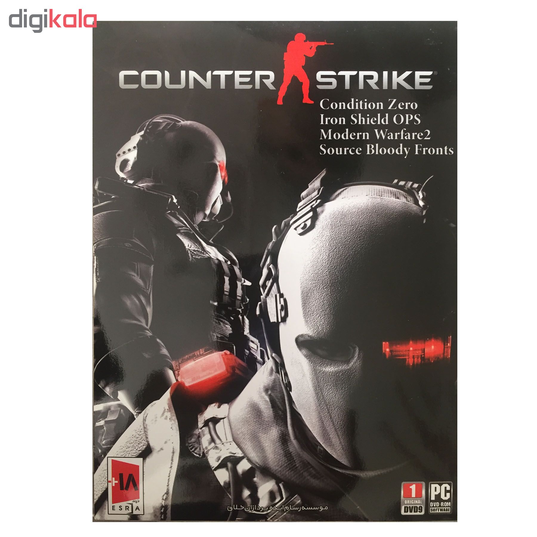 مجموعه بازی COUNTER STRIKE مخصوص PC مجموعه کامل ۴ بازی کانتر