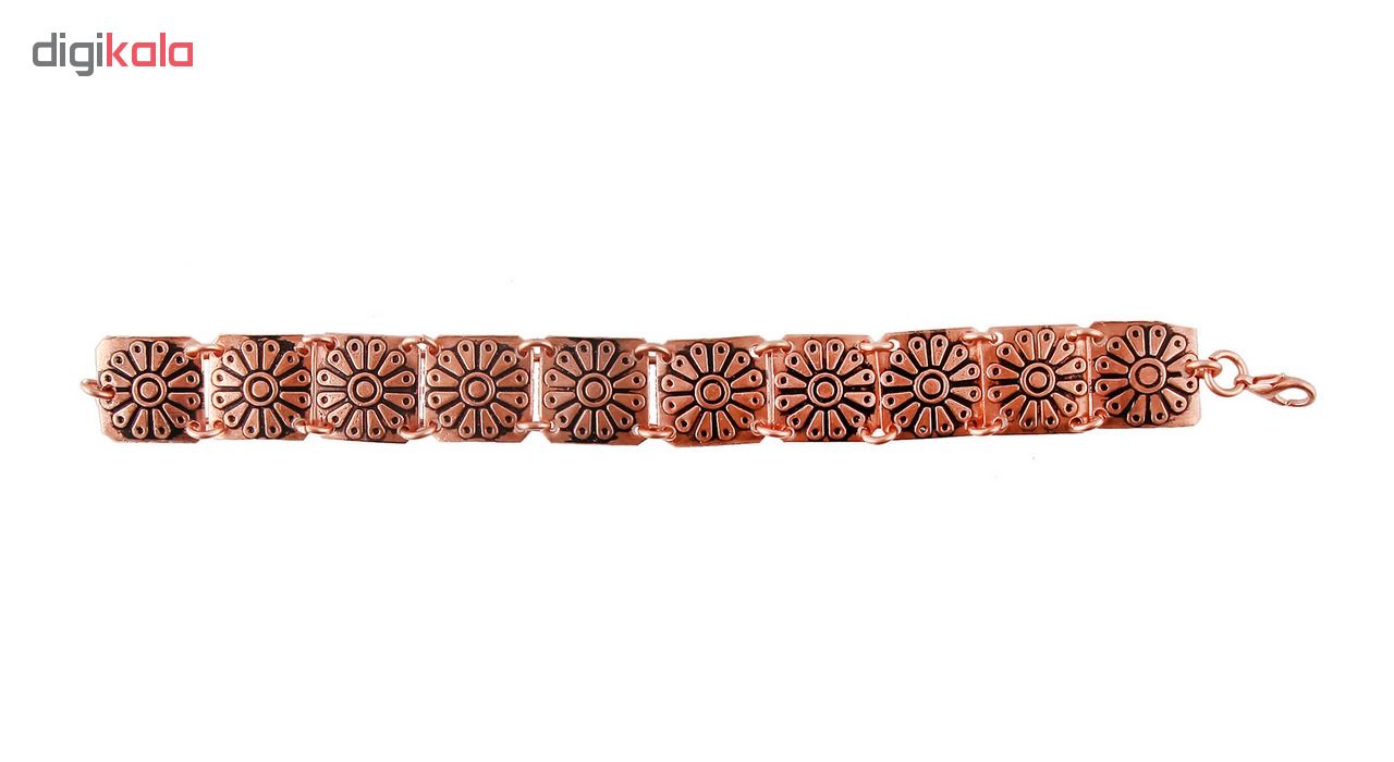دستبند زنانه مسی گالری مثالین  کد 149217