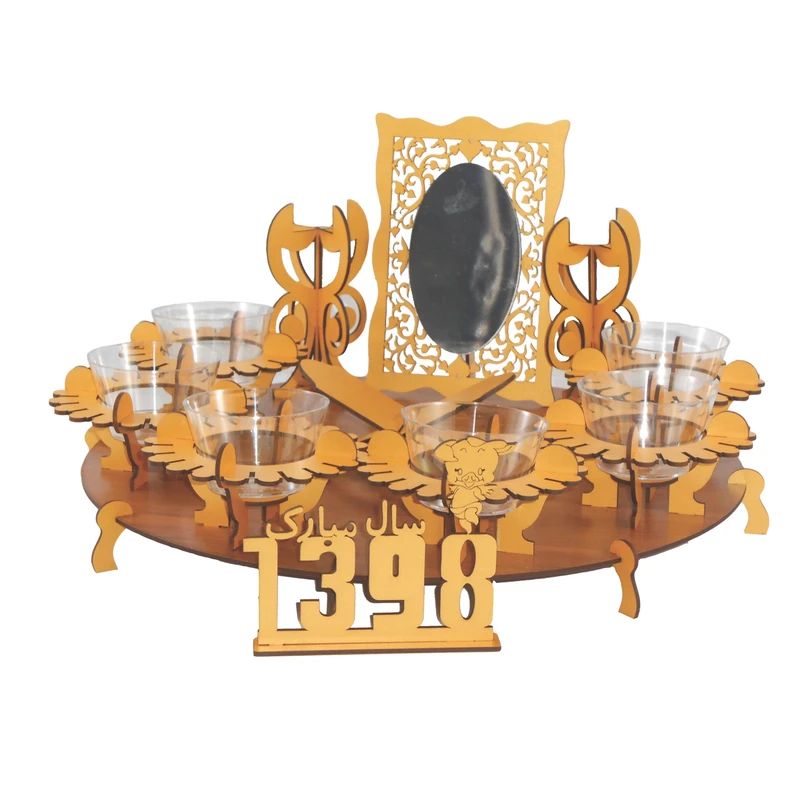 مجموعه ظروف هفت سین 11 پارچه کد 3466