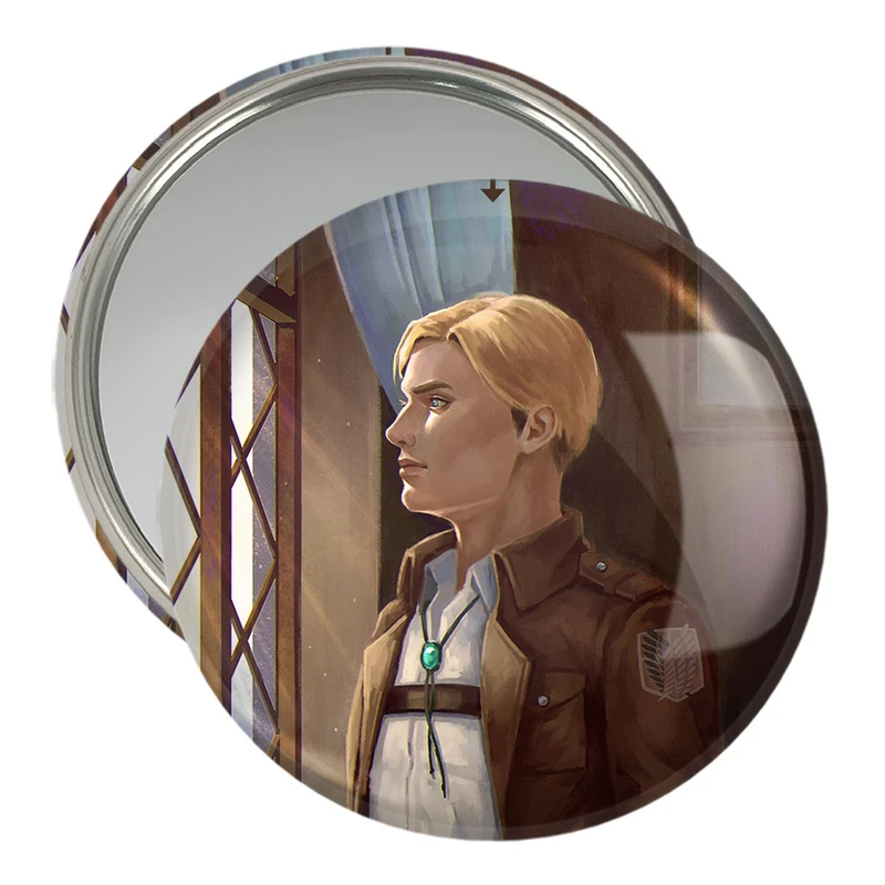 آینه جیبی خندالو مدل اروین اسمیت انیمه اتک آن تایتان Attack on Titan  کد 10989
