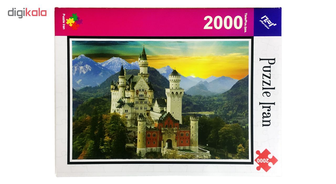 پازل 2000 تکه پازل ایران مدل Neuschwanstein Castle